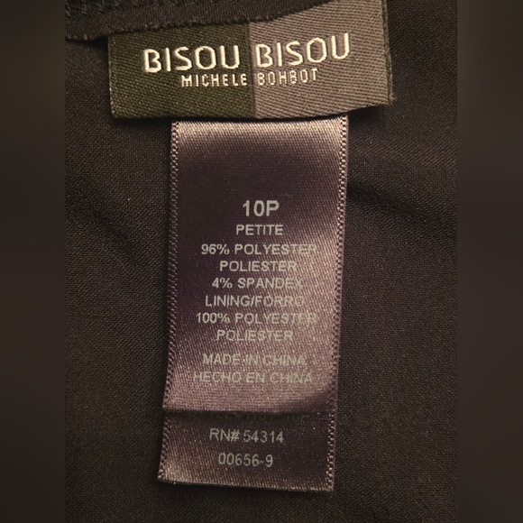 Black and Gold Embellished Cut Out Dress - Picture 6 of 9